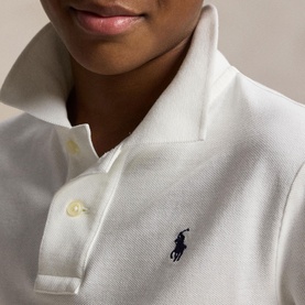 Polo Player Mesh Polo Shirt 6-14 Years