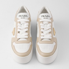 Downtown Bold Leather Trainers