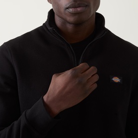 Oakport Logo Half Zip Sweatshirt