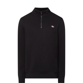 Oakport Logo Half Zip Sweatshirt