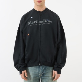 Zip-Up Logo Sweatshirt