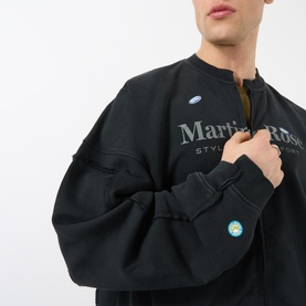 Zip-Up Logo Sweatshirt