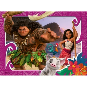 Disney Moana 2 Four-in-a-Box Jigsaw Puzzles