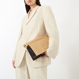 La Pochette Rond Carr&eacute; Clutch