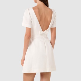 Simone Bow Mini Dress