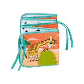 Wild Animals Tummy Time Book