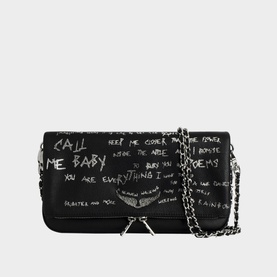 Unique Rock Graffiti Clutch