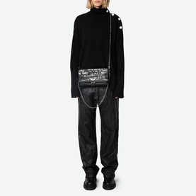 Unique Rock Graffiti Clutch