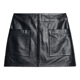 Jaime Leather Mini Skirt