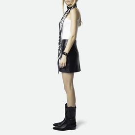 Jaime Leather Mini Skirt