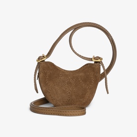 Grigri Jane Suede Mini Crossbody Bag