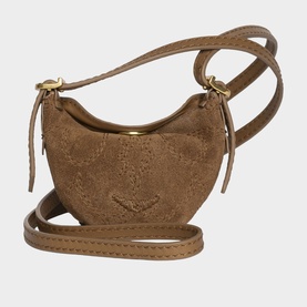 Grigri Jane Suede Mini Crossbody Bag