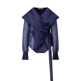 Ciara Wrap Blouse
