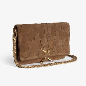 Rock Suede Clutch