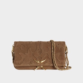 Rock Suede Clutch