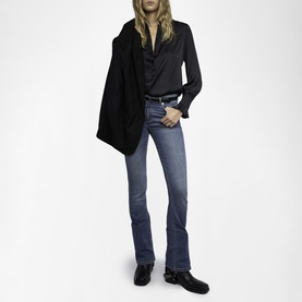 Thely Satin Blouse