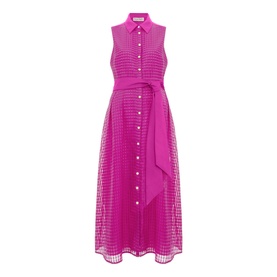 Carey Check Shirt Dress