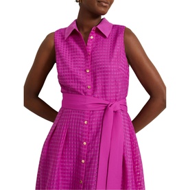 Carey Check Shirt Dress