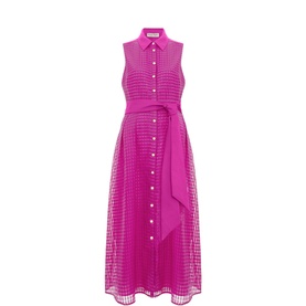 Carey Check Shirt Dress