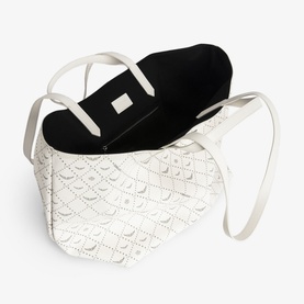 UniqueZ XL Monogram Shopper Tote Bag