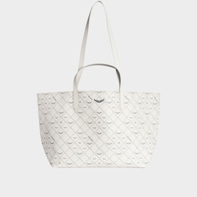 UniqueZ XL Monogram Shopper Tote Bag