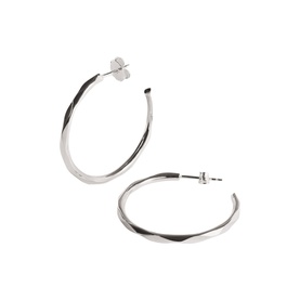 Nova Faceted Hoops