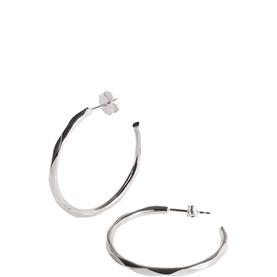 Nova Faceted Hoops