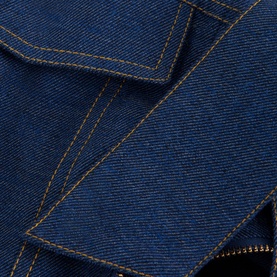 Luiza Zipped Denim Shirt Dress