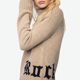 Nalma Jacquard Turtleneck Sweater