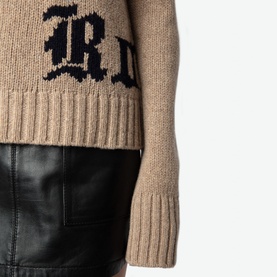 Nalma Jacquard Turtleneck Sweater