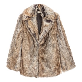 Faune Faux Fur Coat