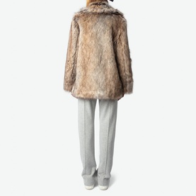 Faune Faux Fur Coat