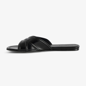 Azora Vintage Patent Flat Sandals