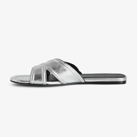 Azora Vintage Metal Flat Sandals