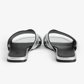 Azora Vintage Metal Flat Sandals