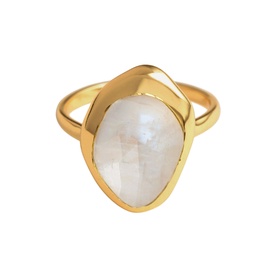 Moonstone Stepping Stone Ring