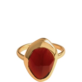 Garnet Stepping Stone Ring
