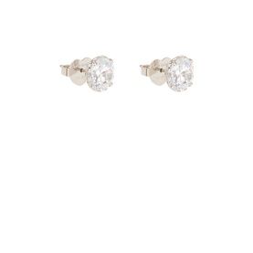 Round Stud Earrings