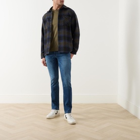 Lennox Mid-Rise Slim Leg Jeans