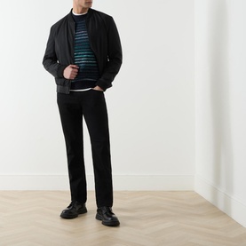 Normandie Mid-Rise Straight Leg Jeans