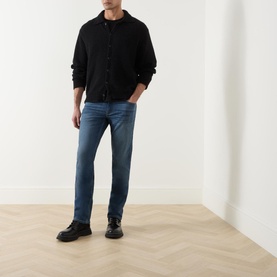 Normandie Mid-Rise Straight Leg Jeans