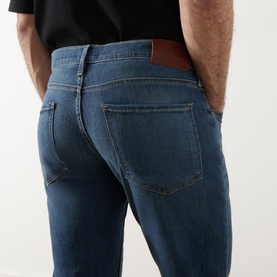 Normandie Mid-Rise Straight Leg Jeans