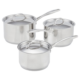Profile Three-Piece Saucepan Set