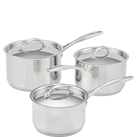 Profile Three-Piece Saucepan Set