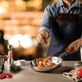 3-Ply Stainless Steel Frying Pan 26cm