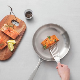 3-Ply Stainless Steel Frying Pan 20cm