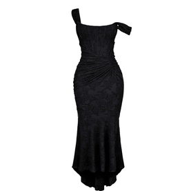 HOUSE OF CB Jalena Faux-Leather Dress