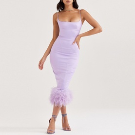 Helena Feather Dress