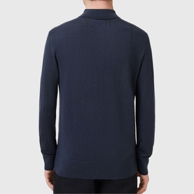 Mode Logo Knit Polo Shirt