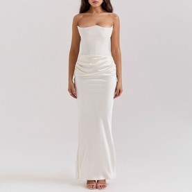 Persephone Strapless Corset Gown